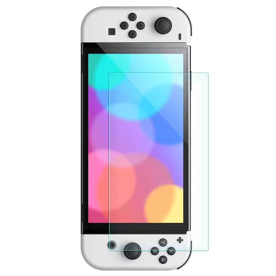 Tempered Glass Screen Protector Compatible-Nintendo Switc/ Switch Lite/ Switch OLED Hard Protector Film for Switch Game Console