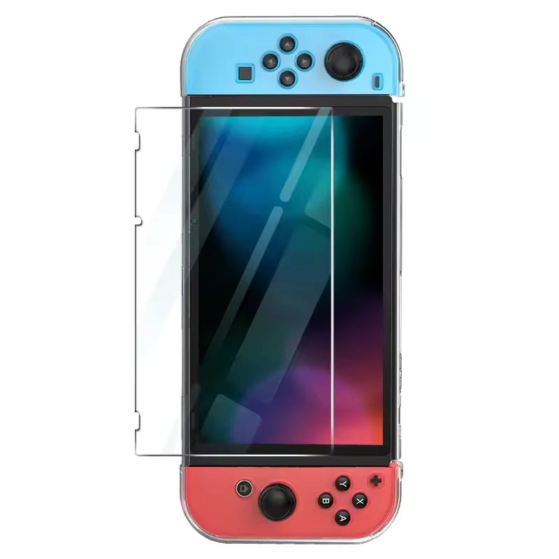 Tempered Glass Screen Protector Compatible-Nintendo Switc/ Switch Lite/ Switch OLED Hard Protector Film for Switch Game Console