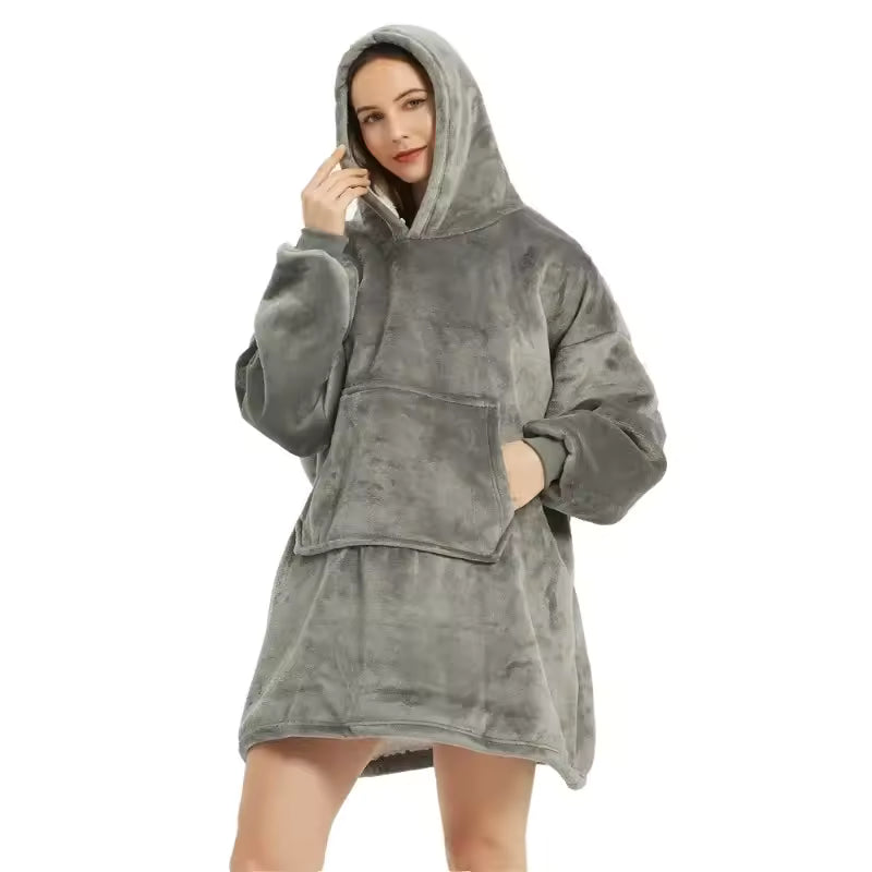 Oversized Winter Hoodies Sweatshirt