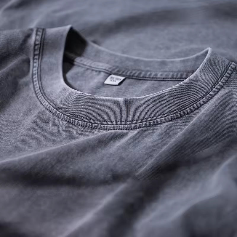 StillEssentials Oversized T-Shirts Men & Women Unisex Heavyweight Cotton Loose Fit Basic Mineral Wash Oversized Top Streetwear Baggy