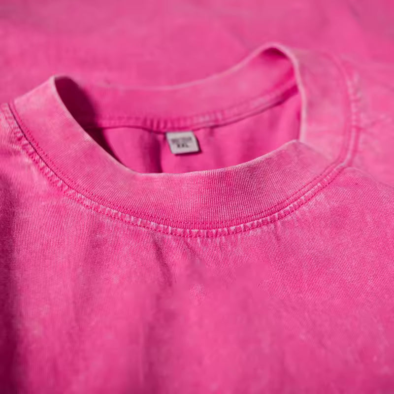 StillEssentials Oversized T-Shirts Men & Women Unisex Heavyweight Cotton Loose Fit Basic Mineral Wash Oversized Top Streetwear Baggy