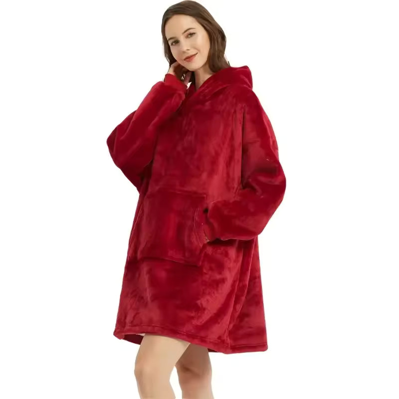 Oversized Winter Hoodies Sweatshirt