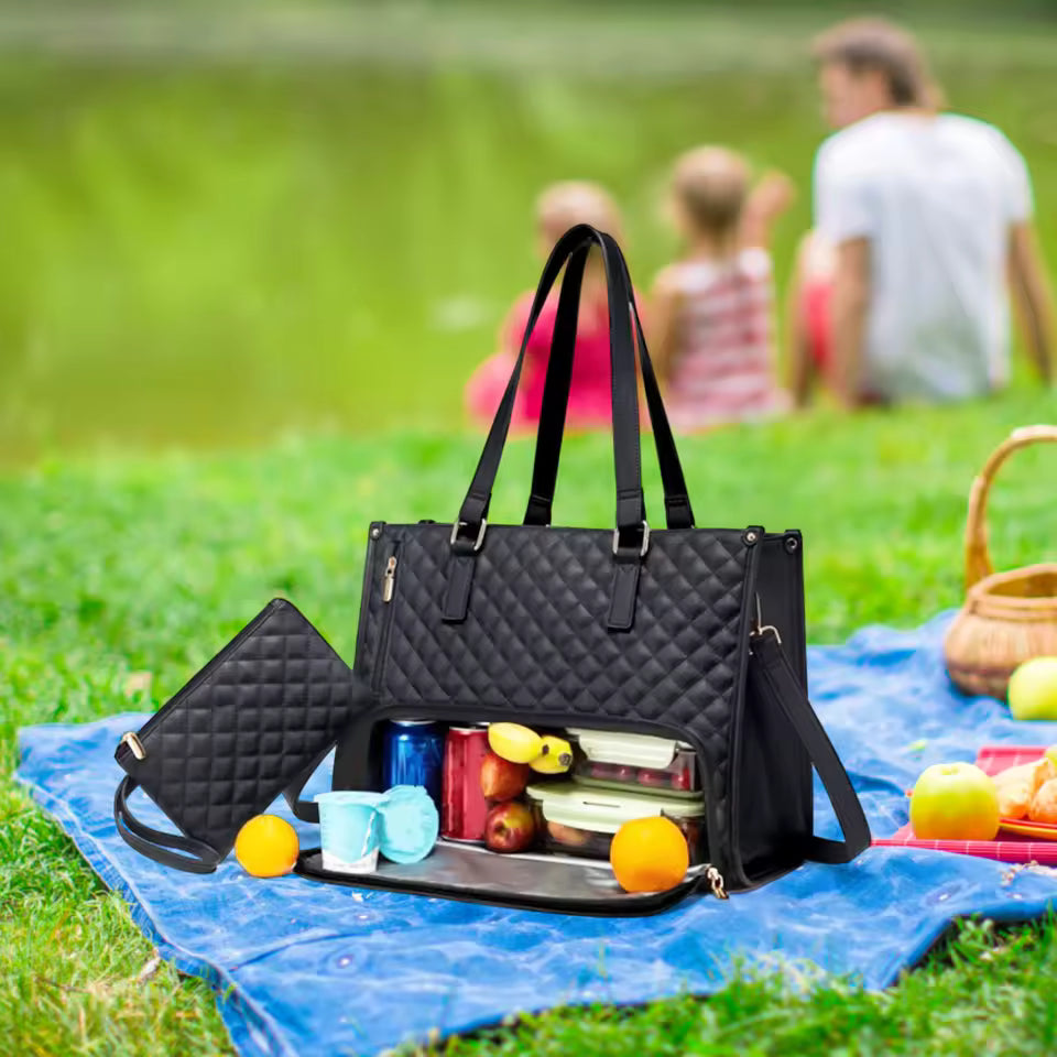 3-in-1 Tote Bag Multipurpose Large Capacity Bag
