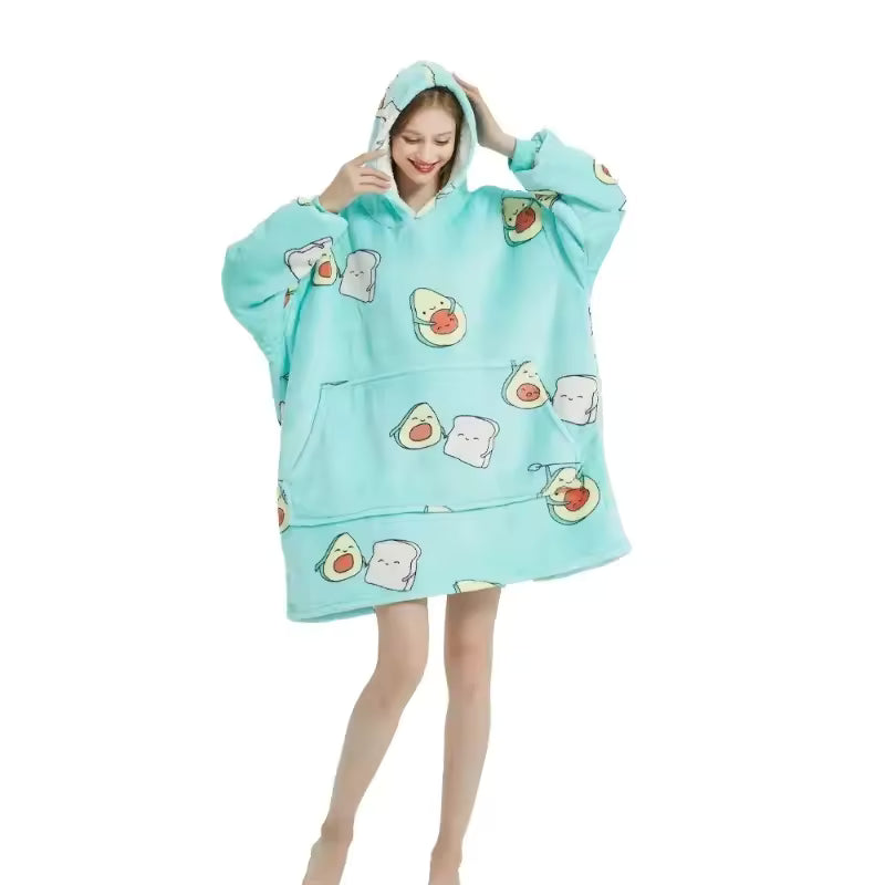 Oversized Winter Hoodies Sweatshirt