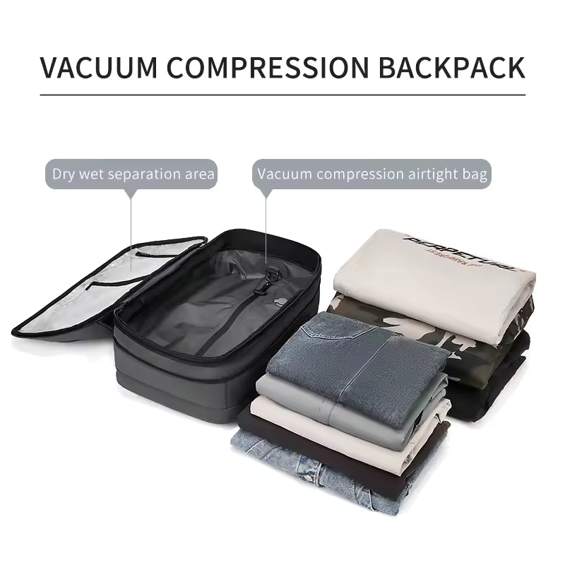 Vacuum Seal Travel Backpack