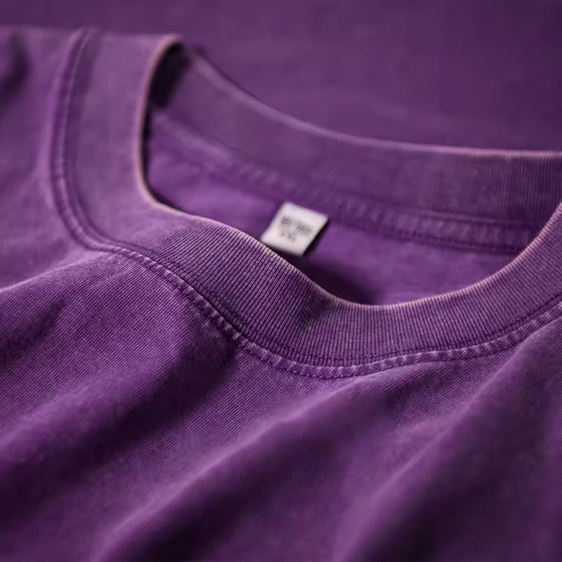 StillEssentials Oversized T-Shirts Men & Women Unisex Heavyweight Cotton Loose Fit Basic Mineral Wash Oversized Top Streetwear Baggy