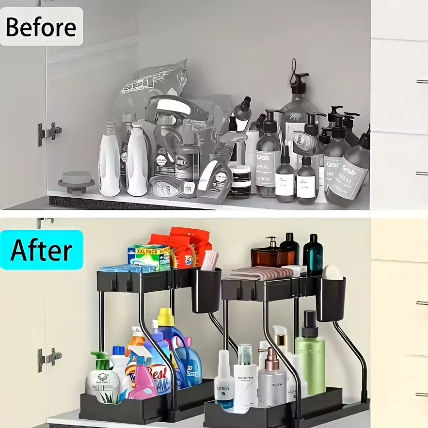 Sliding Cabinet Kitchen/Cabinet Organizer