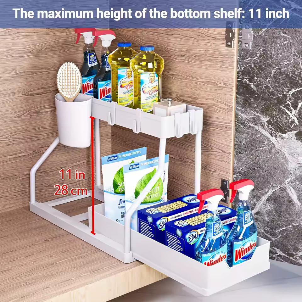 Sliding Cabinet Kitchen/Cabinet Organizer